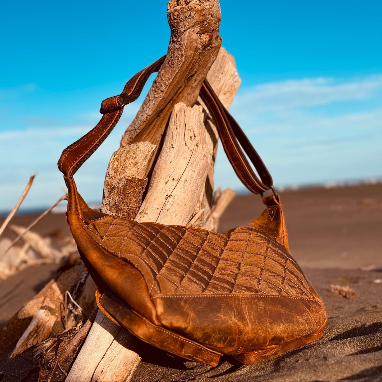 leather crossbody bag chest bag gaucha designs gift for her