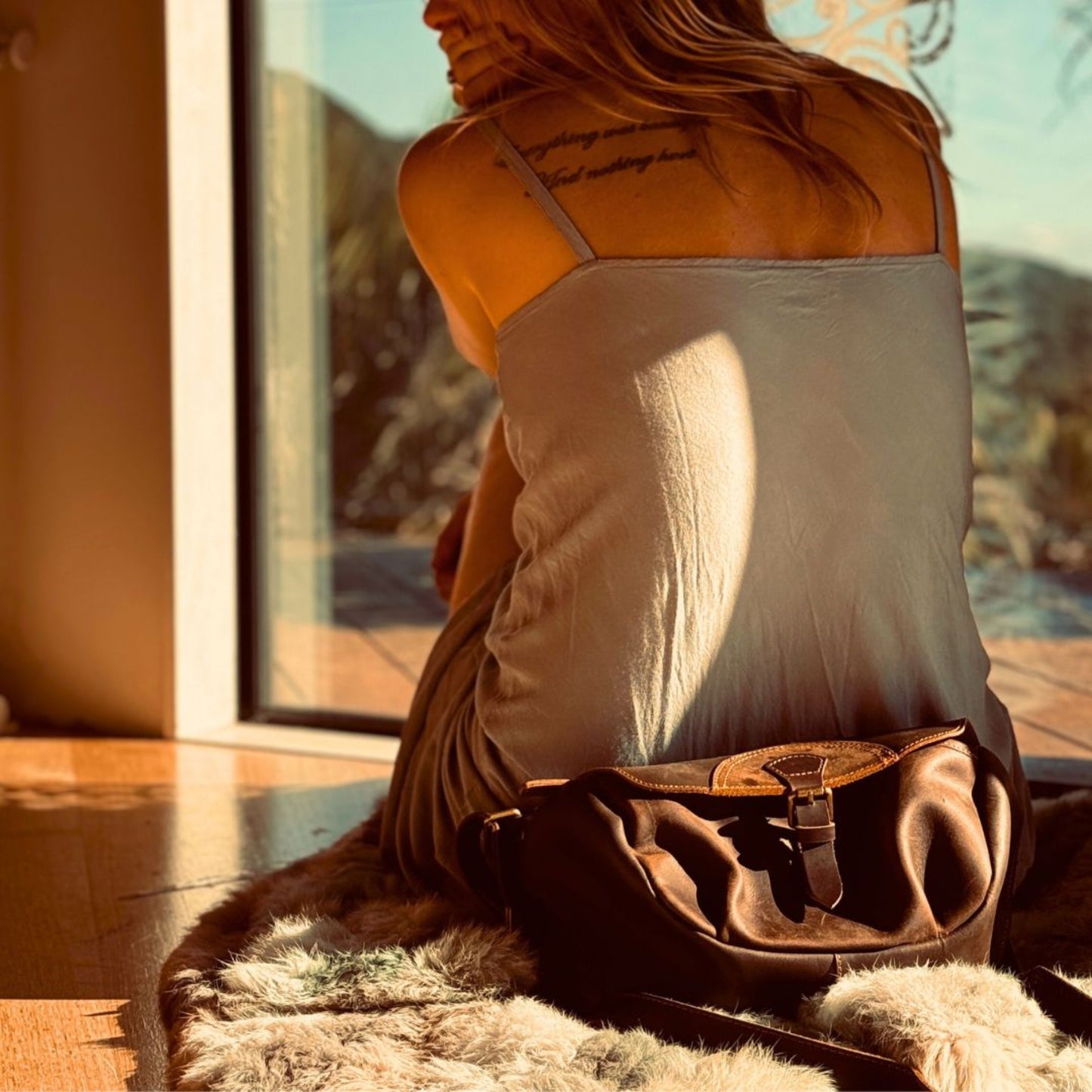 leather crossbody bag chest bag gaucha designs