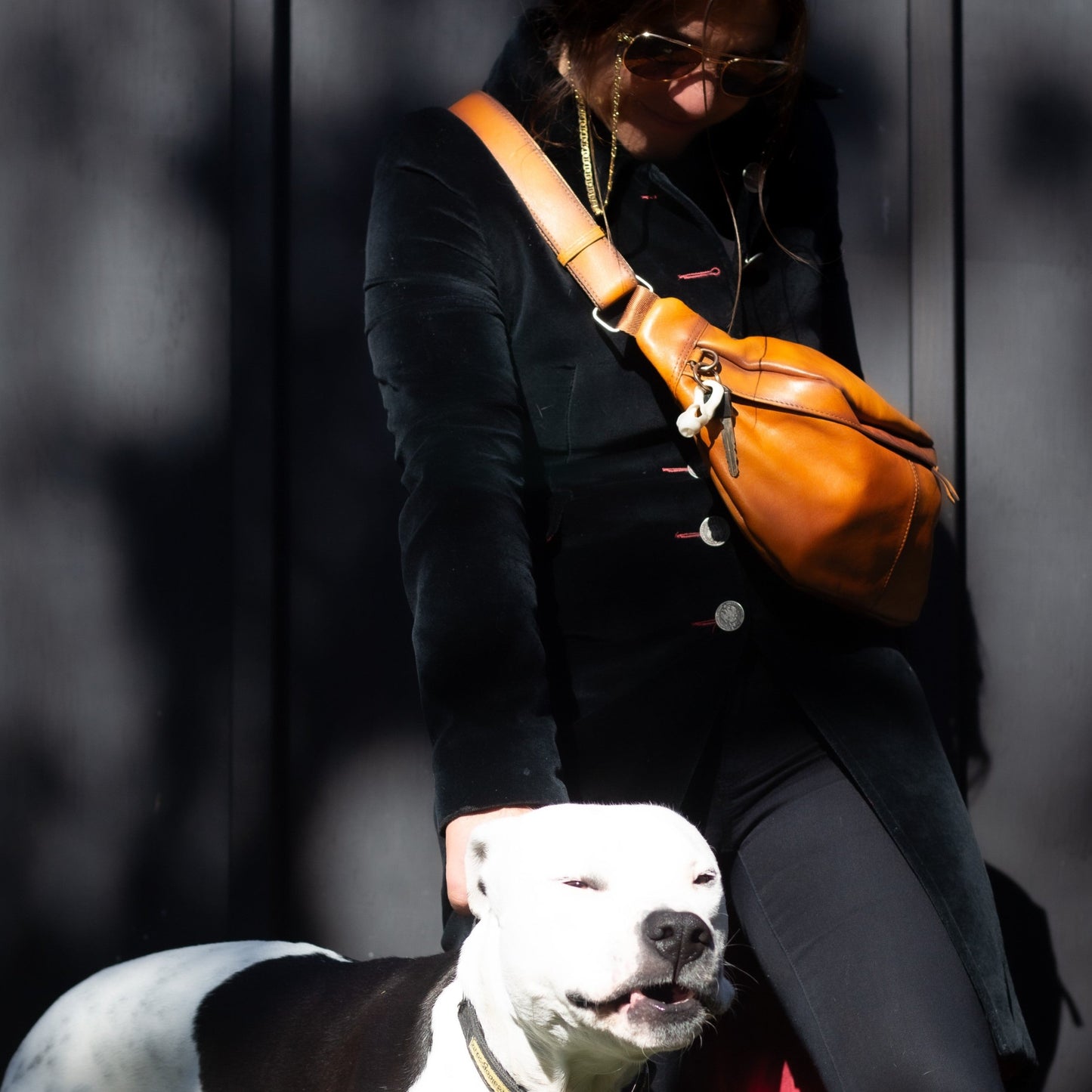 leather crossbody bag chest bag gaucha designs gift for her