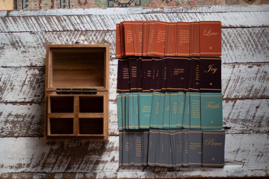 Finding Calm in Chaos: How a Simple Bible Verse Box Can Change Your Mindset