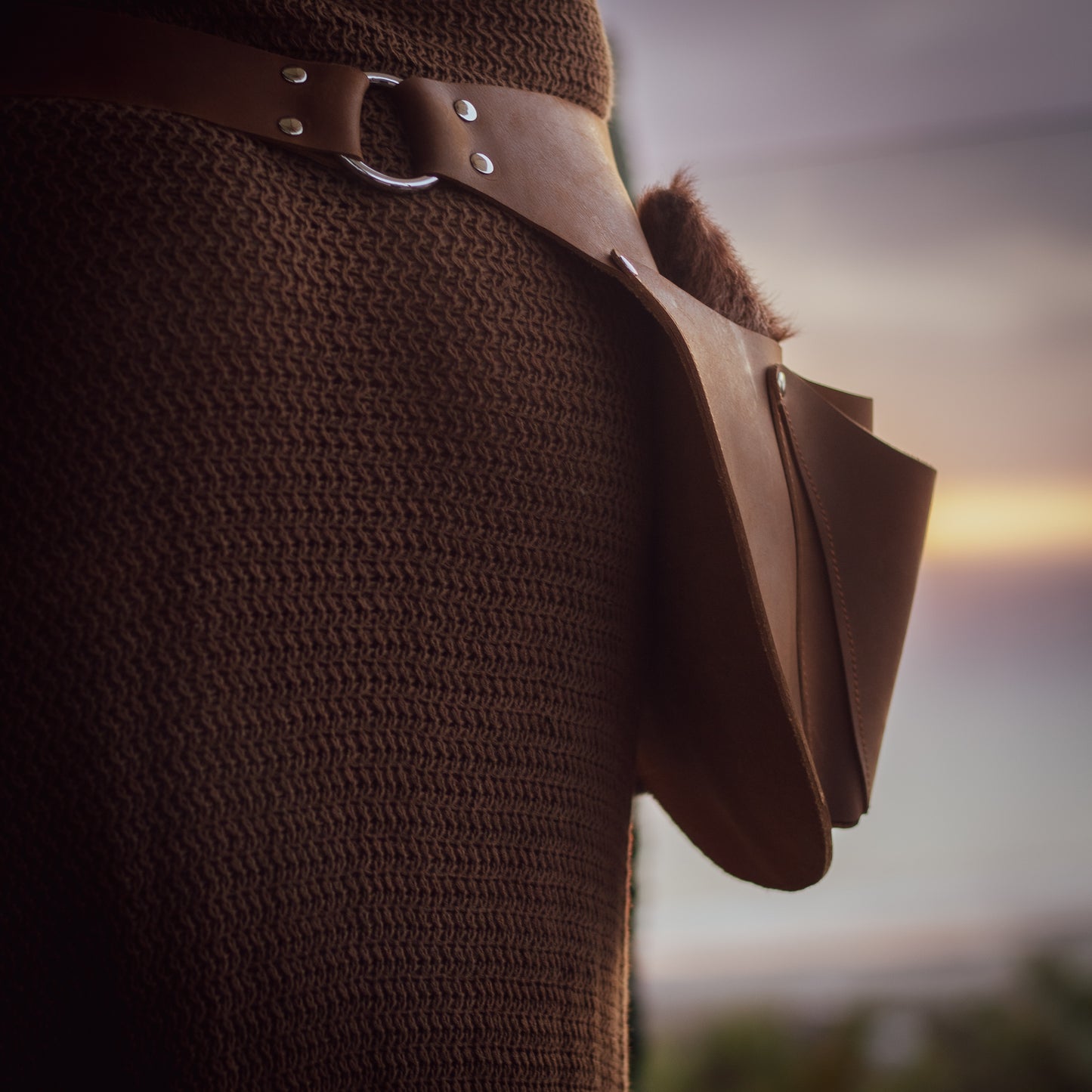 Leather Garden Tool Belt OLD TORO | Full-Grain Crazy Horse Leather Tool Holster