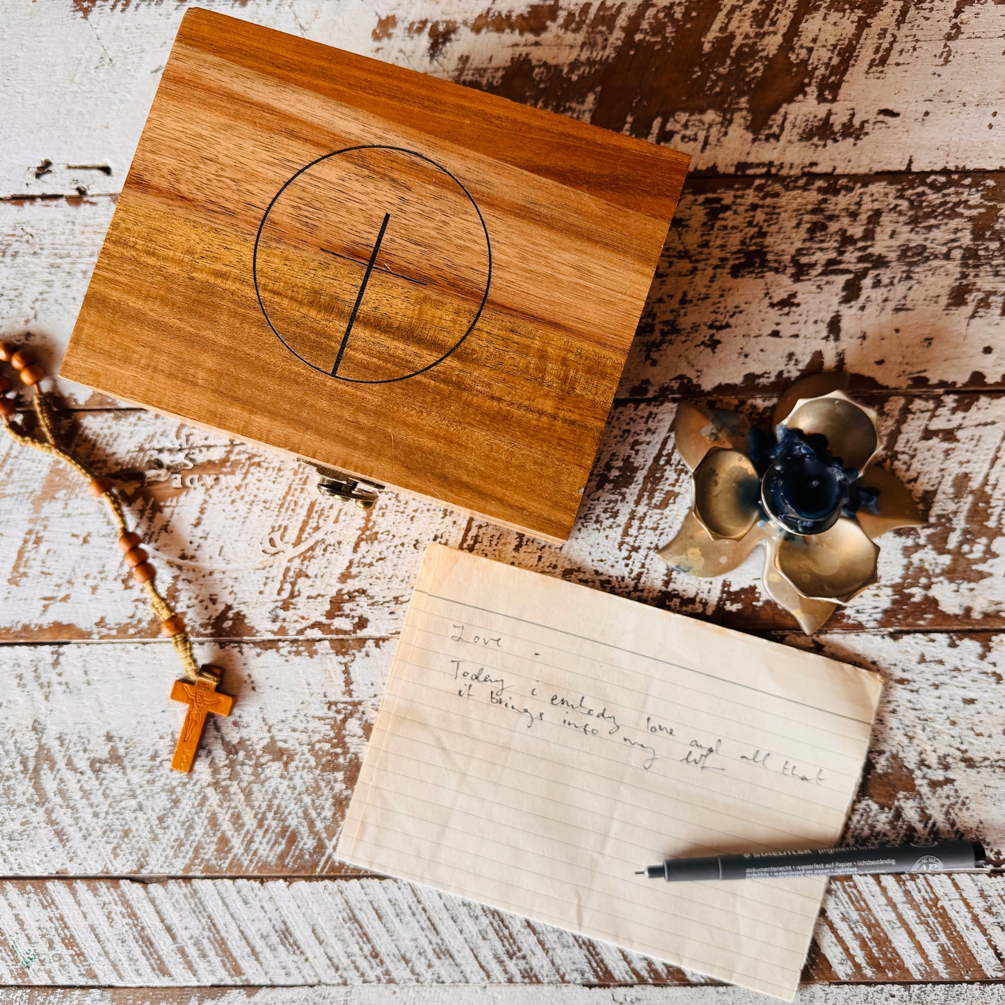 Bible Verses Acacia Box CIELO
