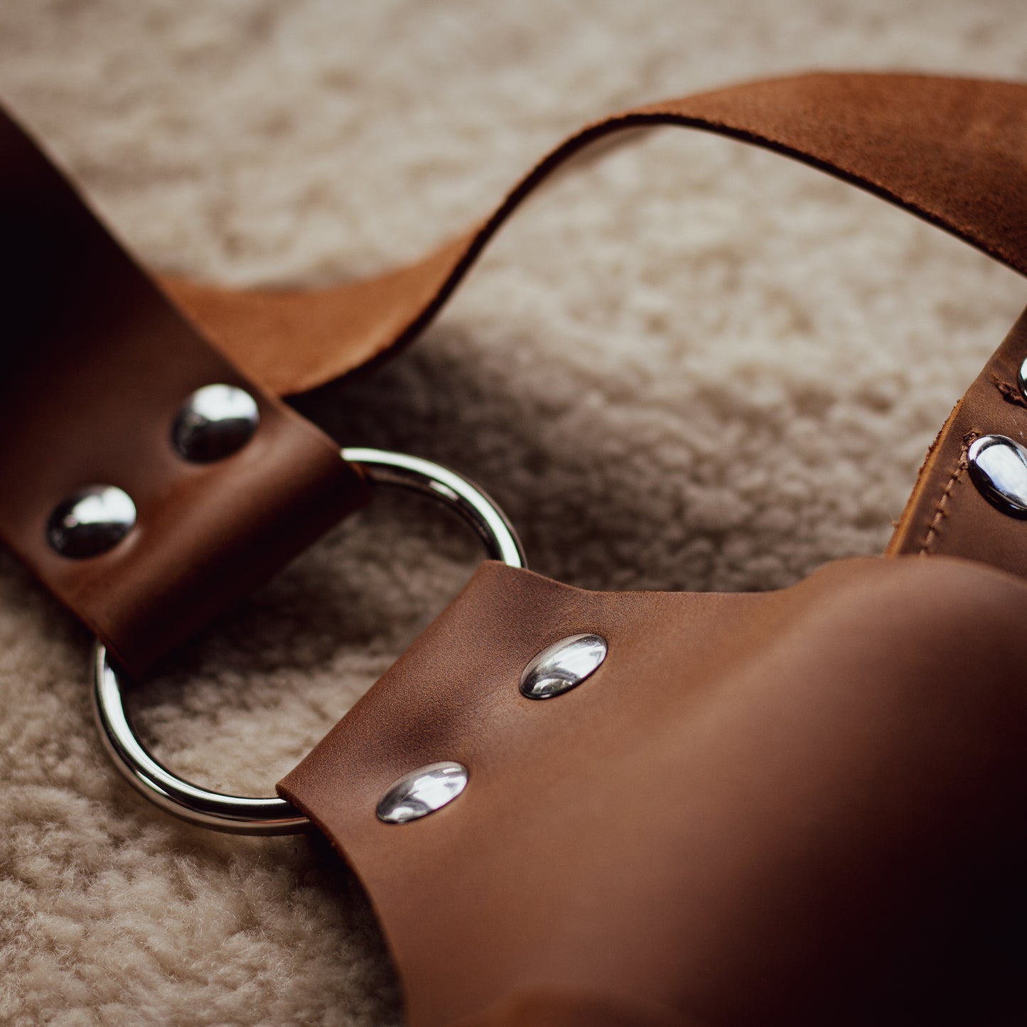 Leather Garden Tool Belt OLD TORO | Full-Grain Crazy Horse Leather Tool Holster