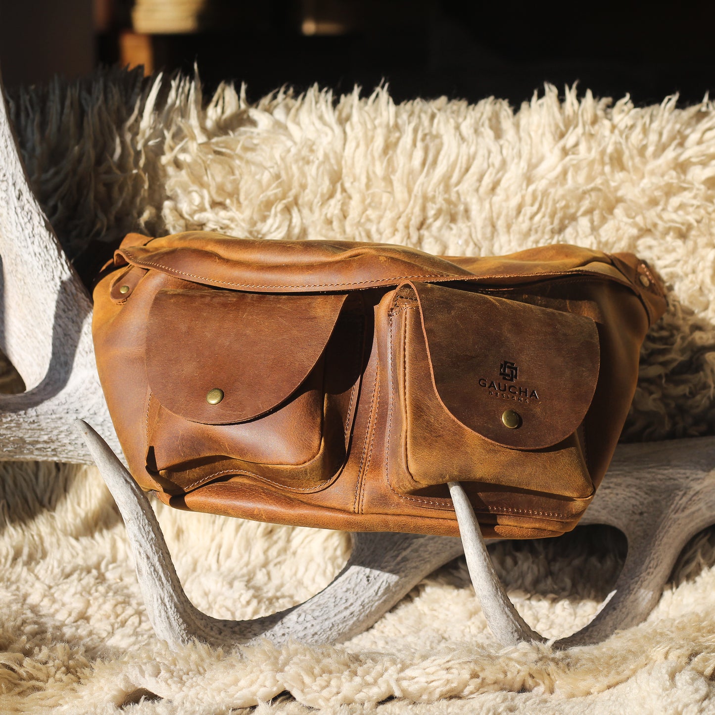 leather crossbody bag for men
