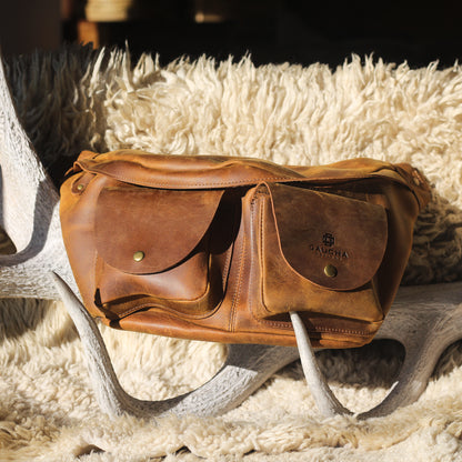 leather crossbody bag for men