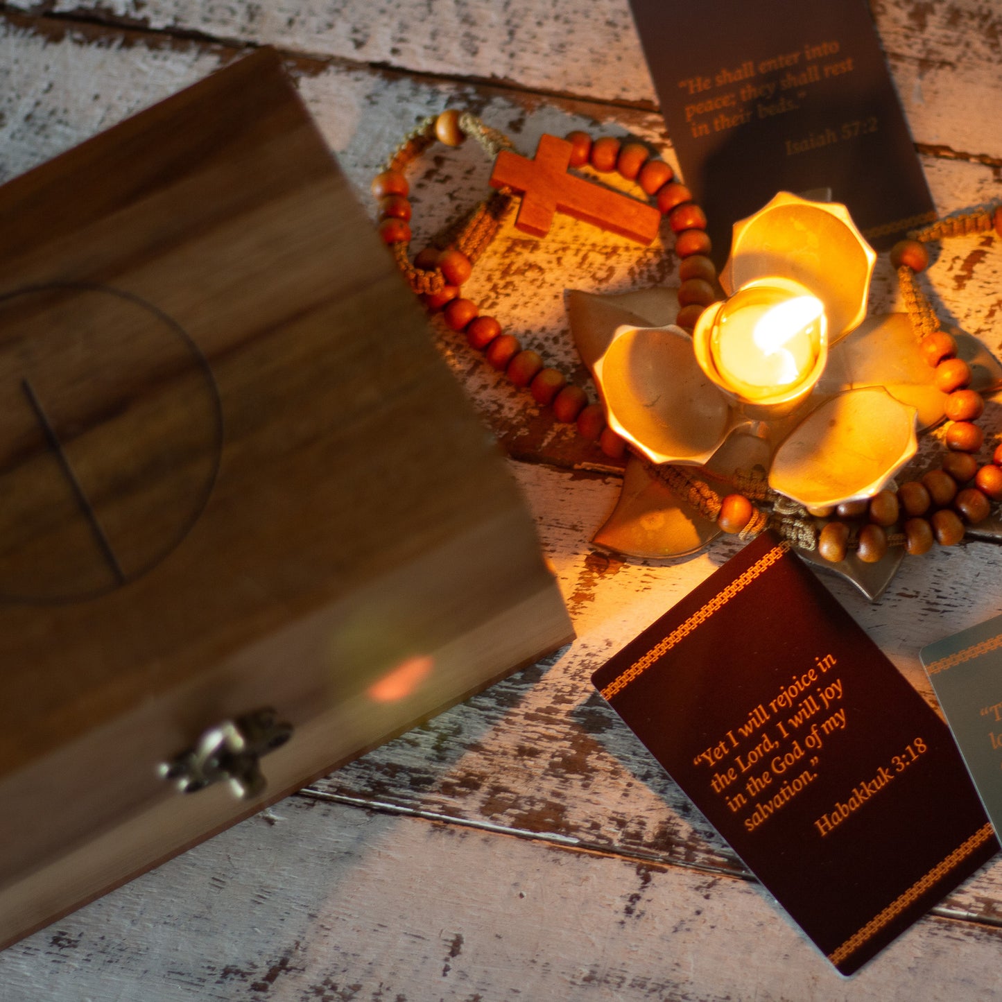 Bible Verses Acacia Box CIELO