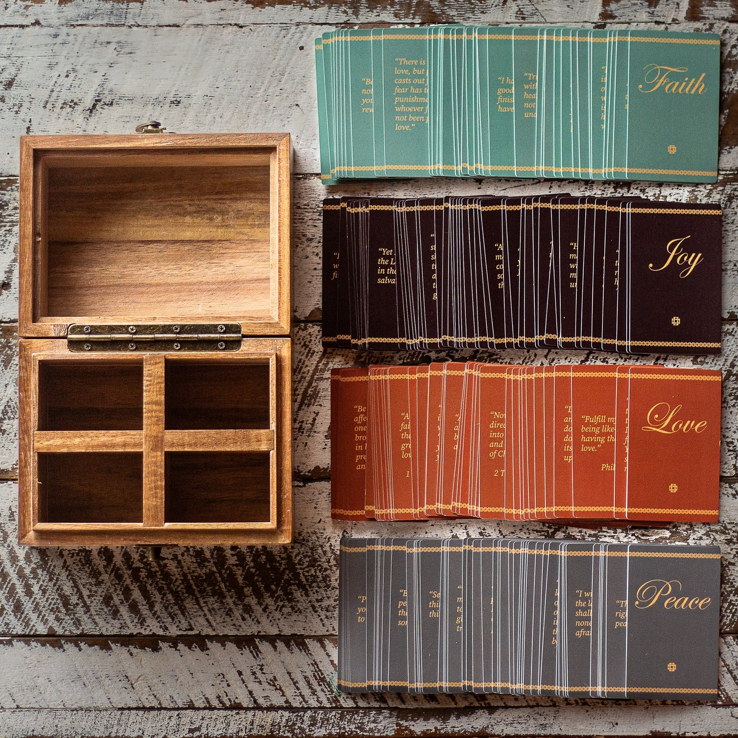 Bible Verses Acacia Box CIELO
